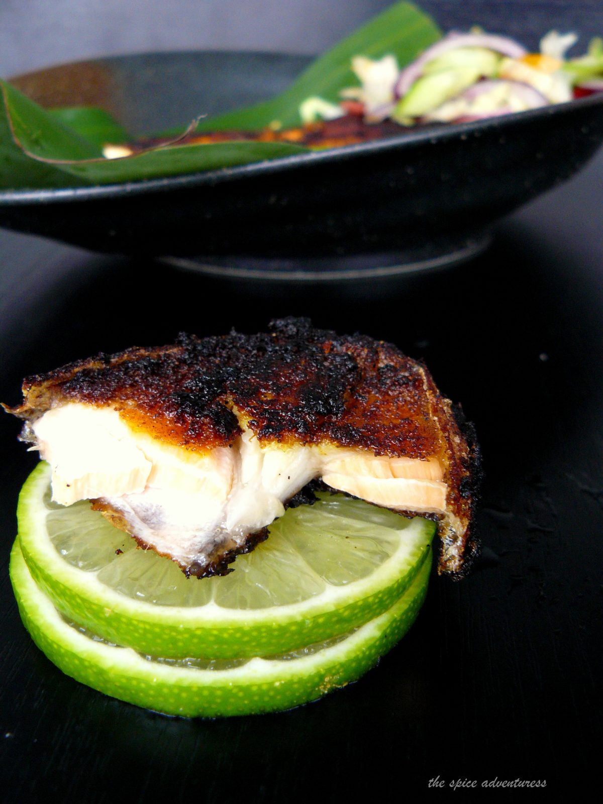 Pan Fried Salmon (with a Kerala style spice marinade) - The Spice ...