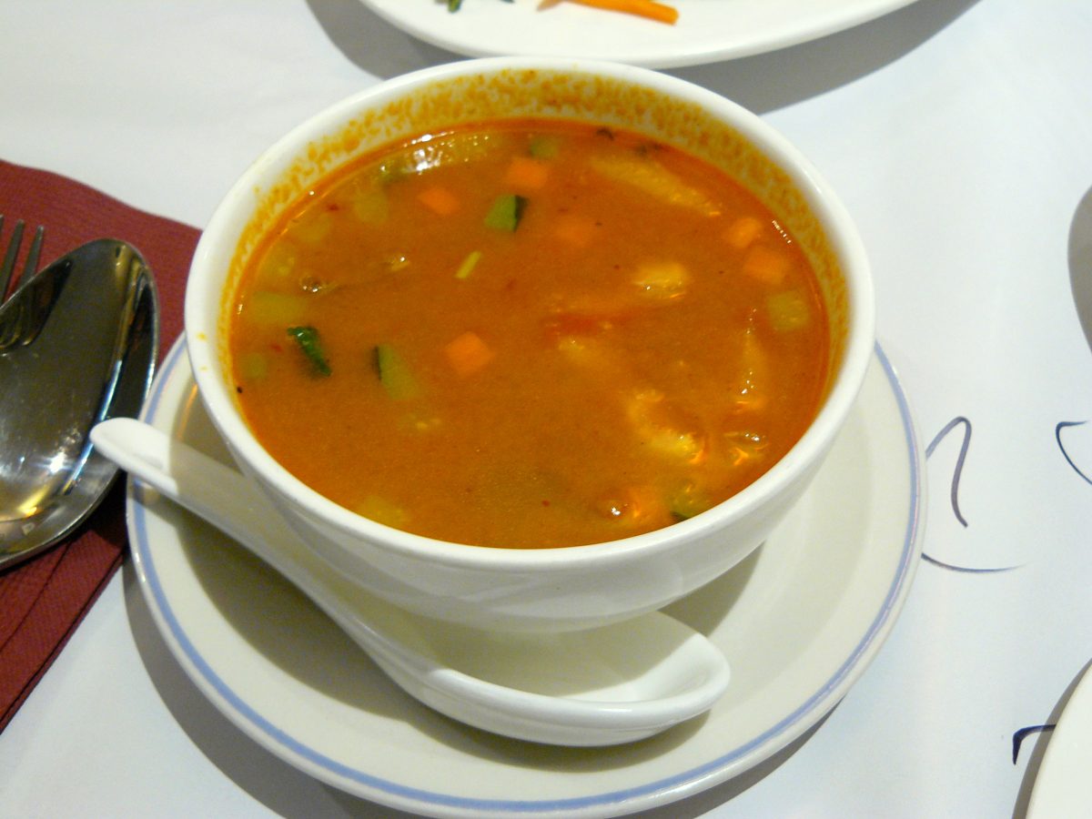 Tom yum soup