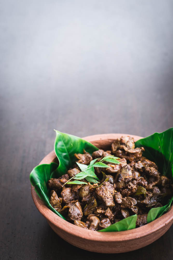 Chicken Offal Fry (with Garlic and Chilli) - thespiceadventuress.com