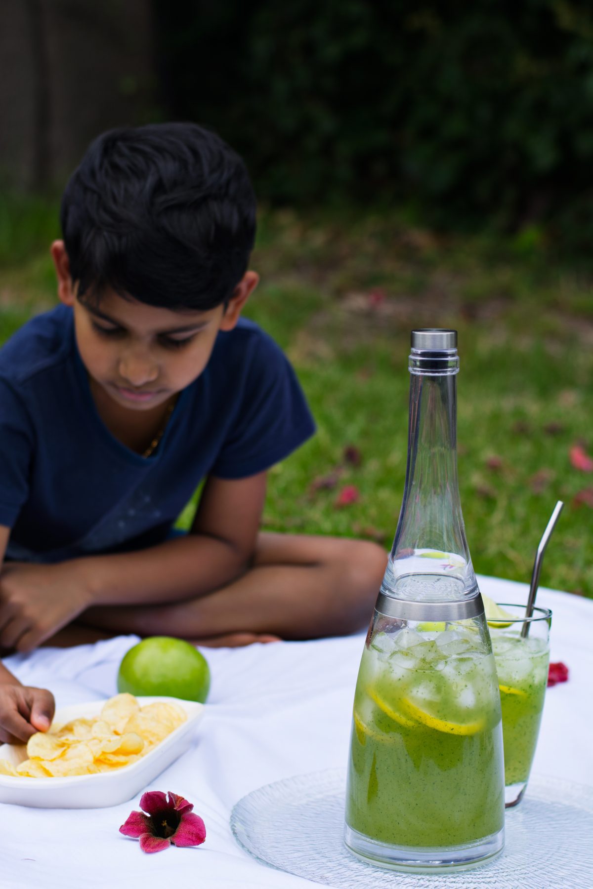 Lemon mint cooler - a refreshing summer drink - thespiceadventuress.com