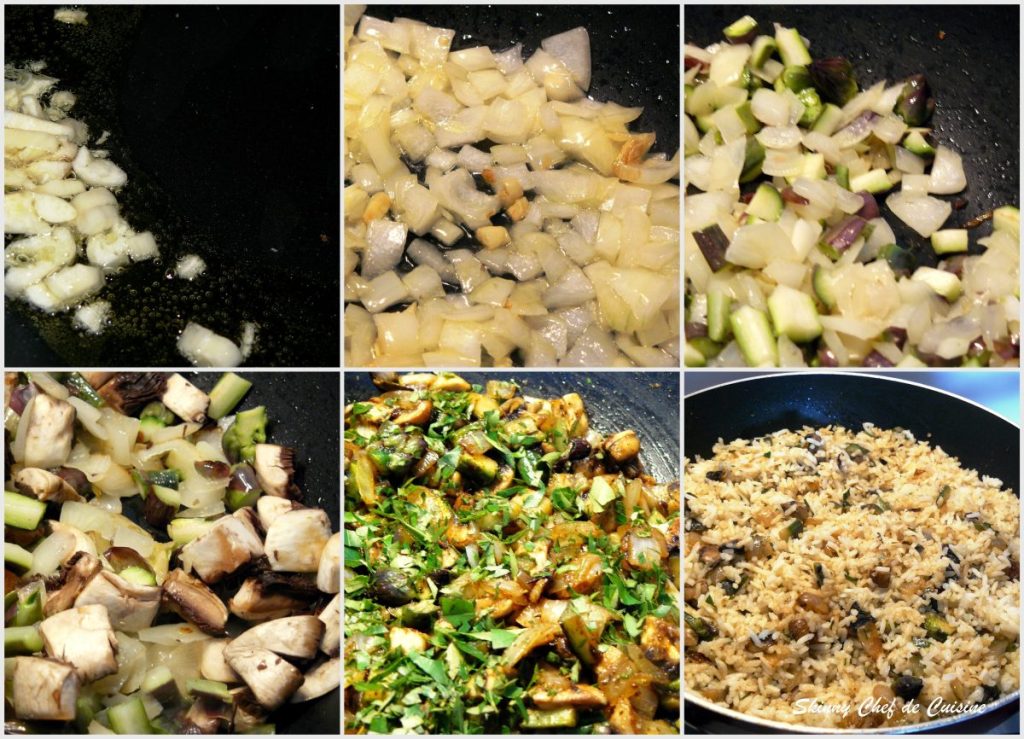 Cajun Rice with Asparagus and Mushrooms - The Spice Adventuress