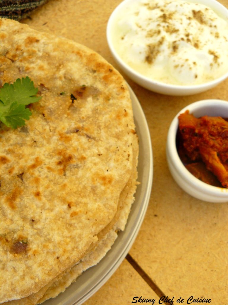 Onion Paratha The Spice Adventuress