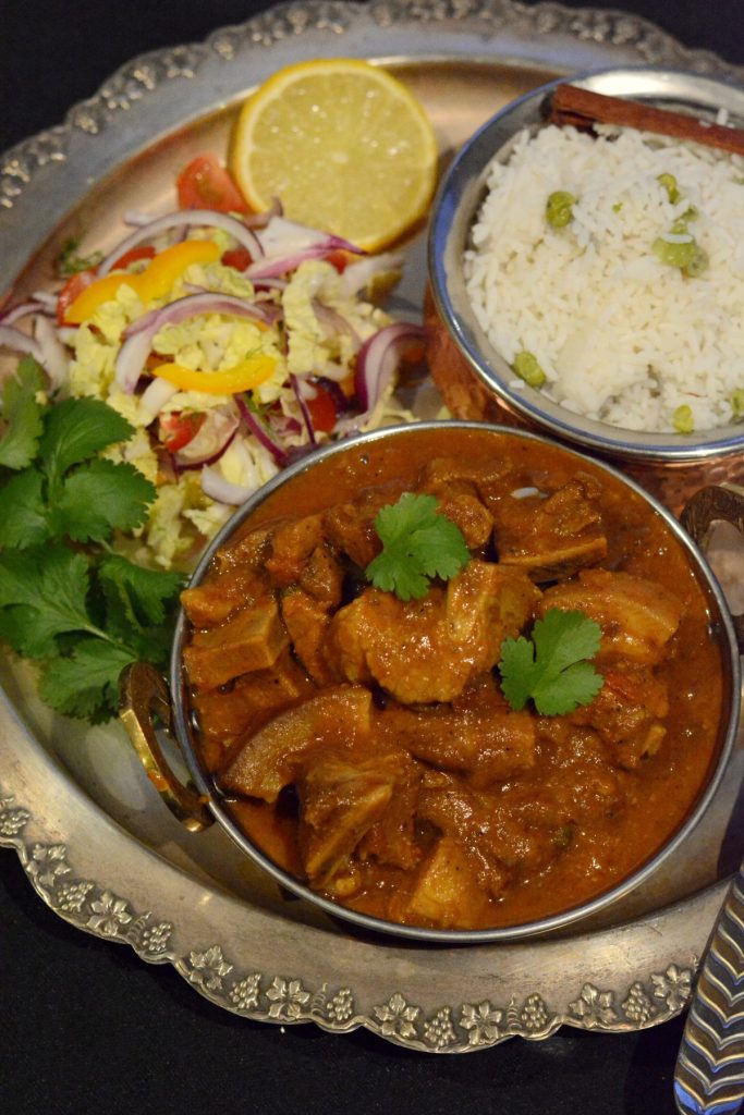 Pork Veenjaali (Indian-style pork curry with a sweet, spicy, aromatic marinade) - thespiceadventuress.com