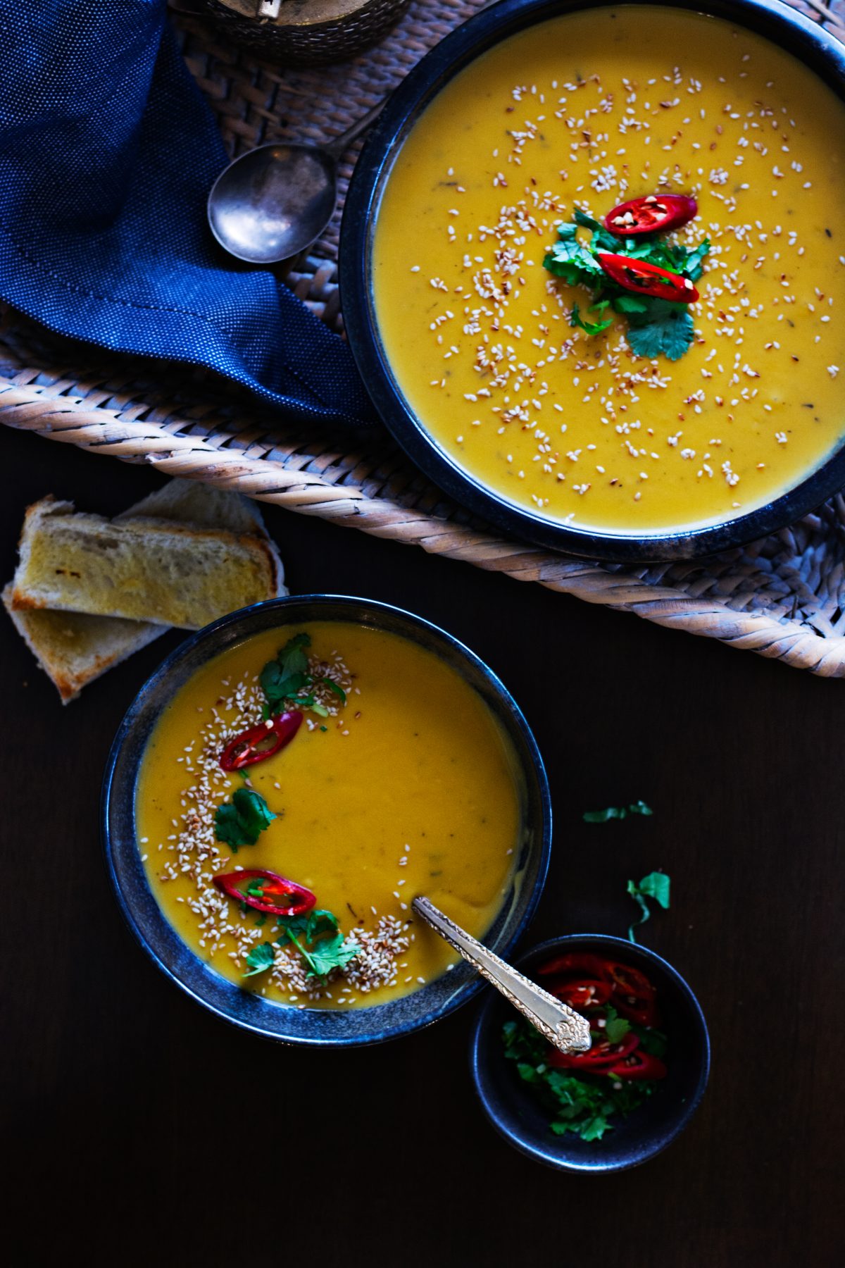 Scandinavian Pumpkin and Potato Soup - thespiceadventuress.com