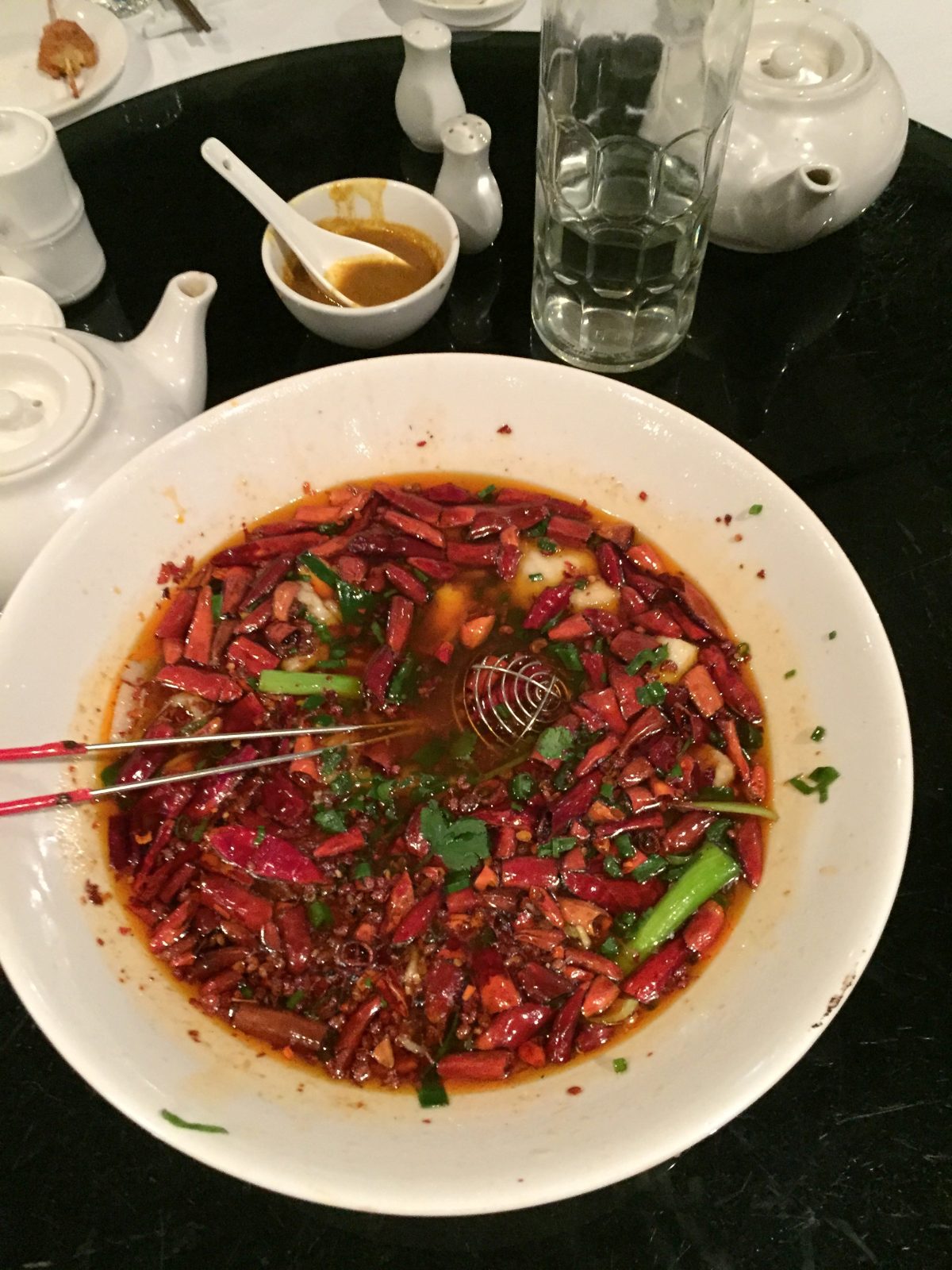 traditional Schezuan spicy fish