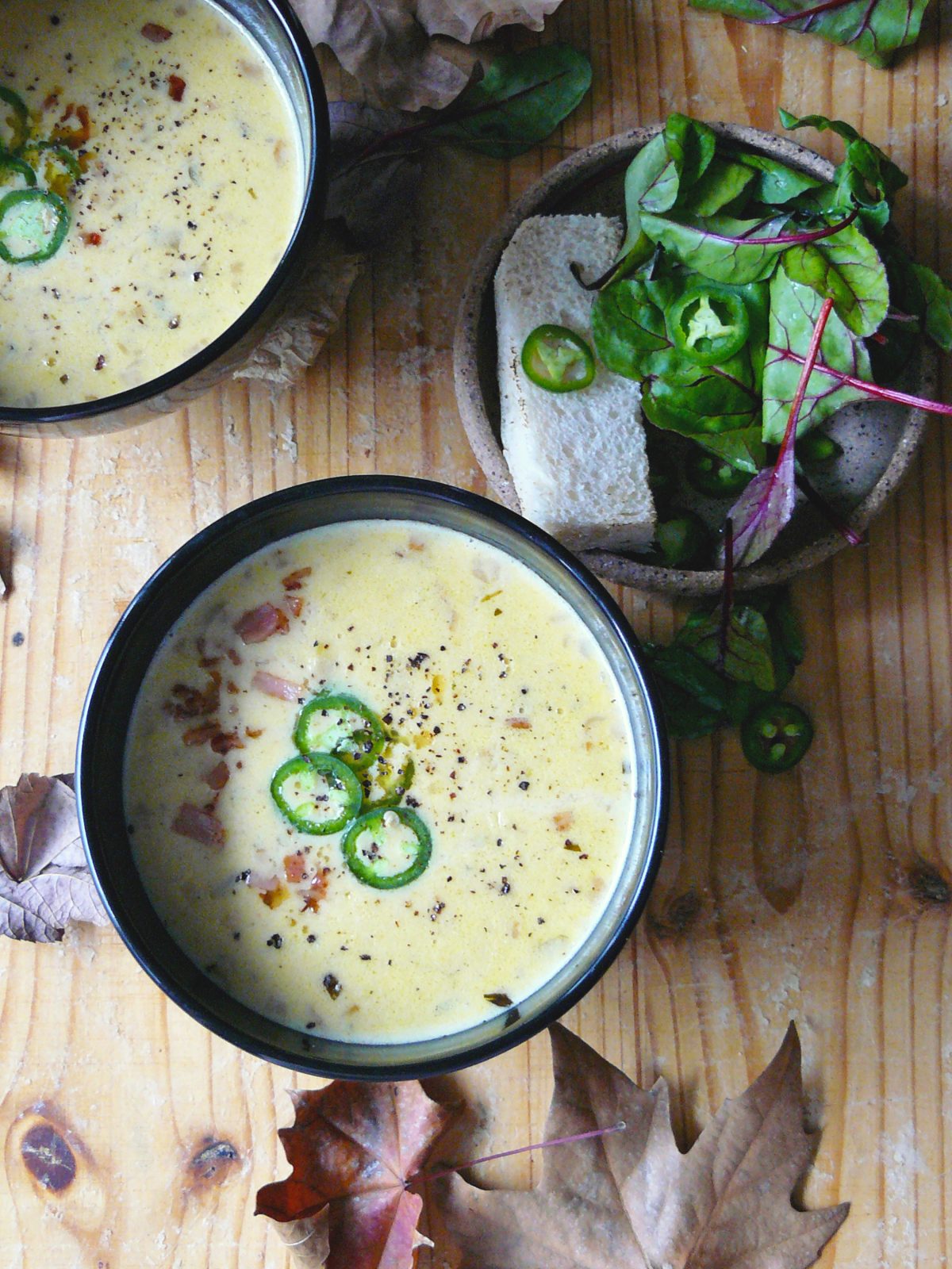 Beer and Cheddar Soup - thespiceadventuress.com