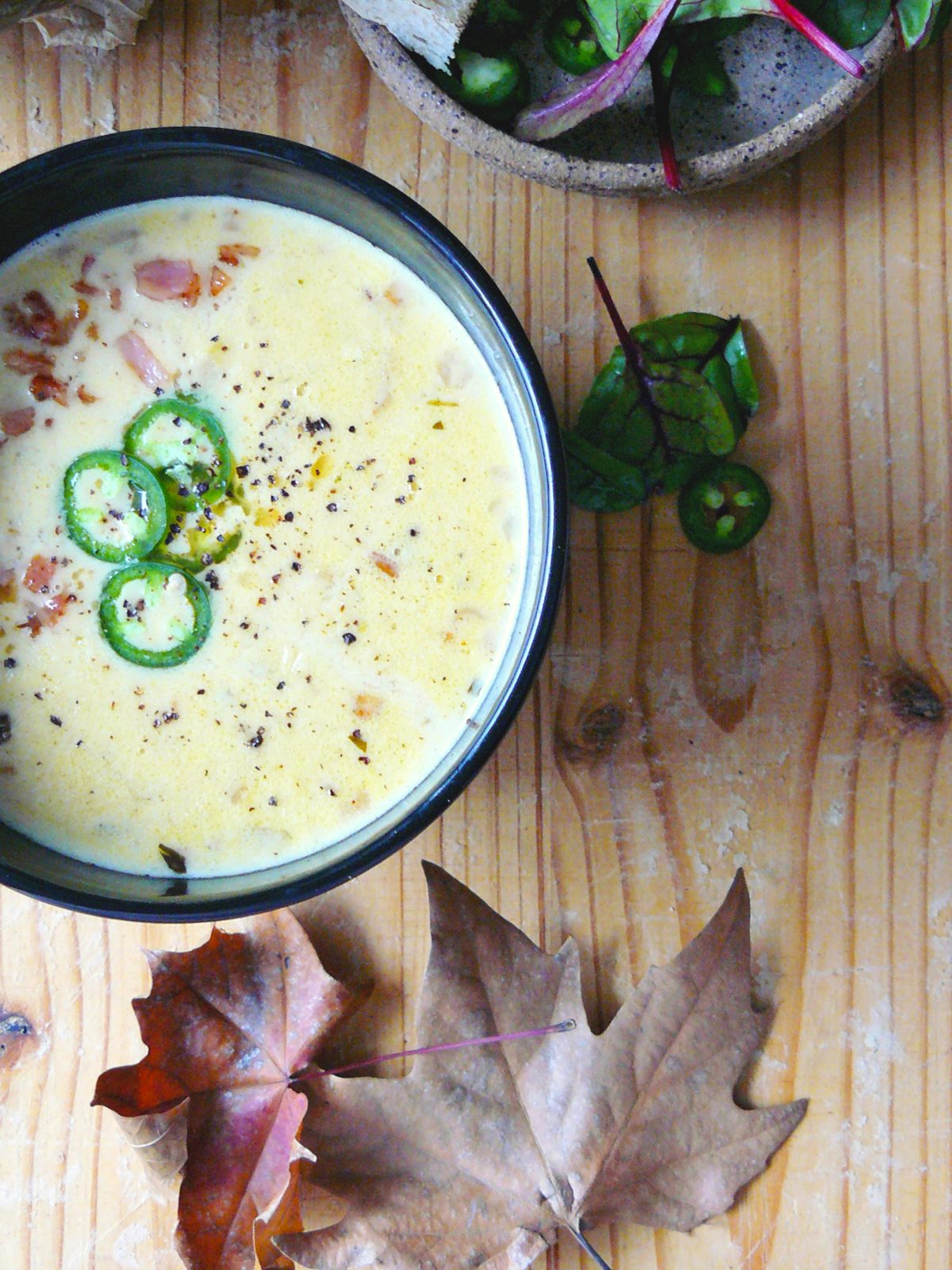 Beer and Cheddar Soup - thespiceadventuress.com