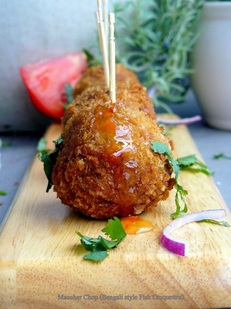 Maccher Chop (Bengali style Fish Croquettes) The Spice Adventuress