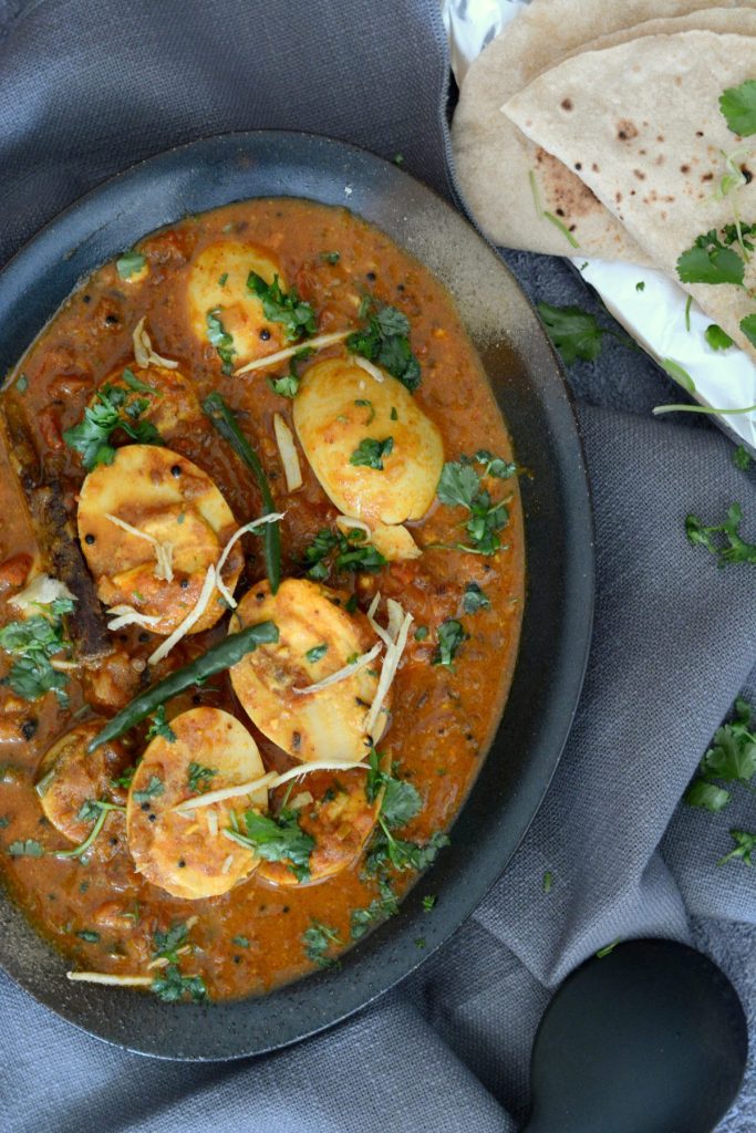Andhra Egg Curry - thespiceadventuress.com