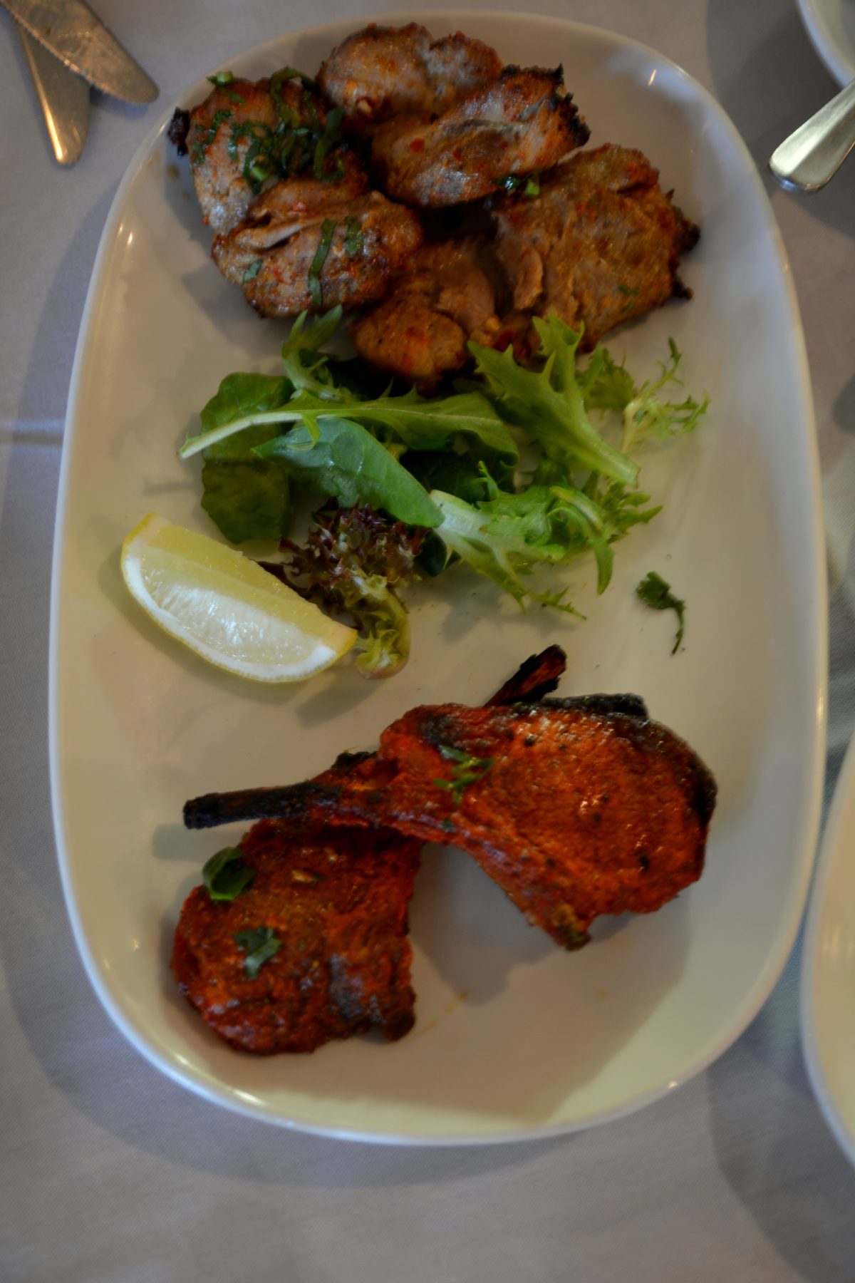 Kesari Murgh Tikka and Tandoori Champ 