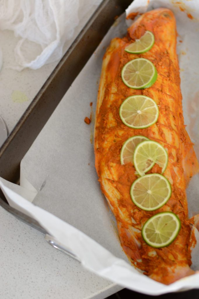 Roasted Spicy Golden Trout The Spice Adventuress