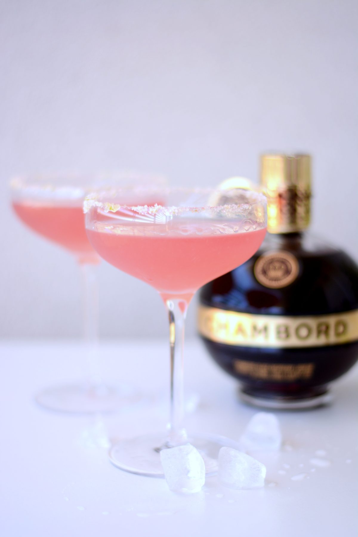 Chambord Margarita - A beautiful blush of pink that tastes as delicious as it looks - thespiceadventuress.com