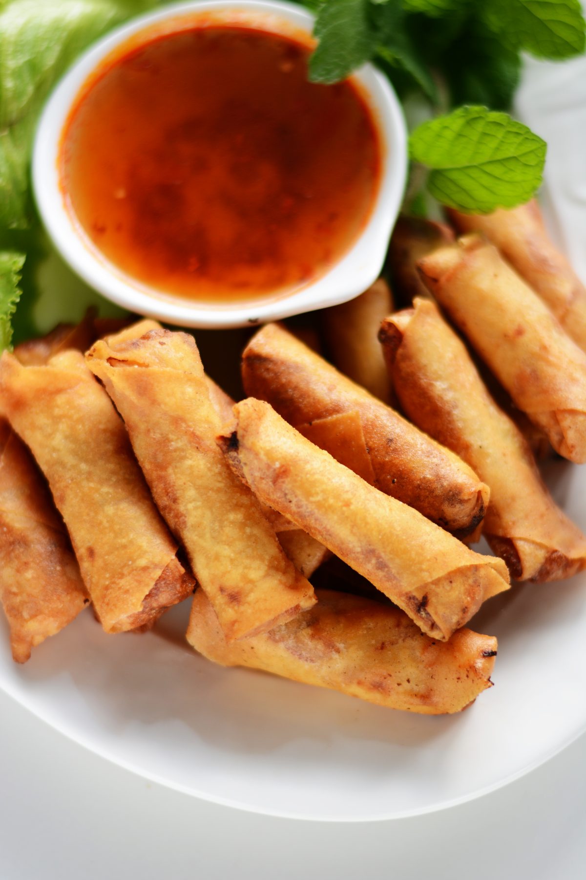 Vietnamese Prawns Spring Rolls - The ultimate party snack for kids and adults alike - thespiceadventuress.com