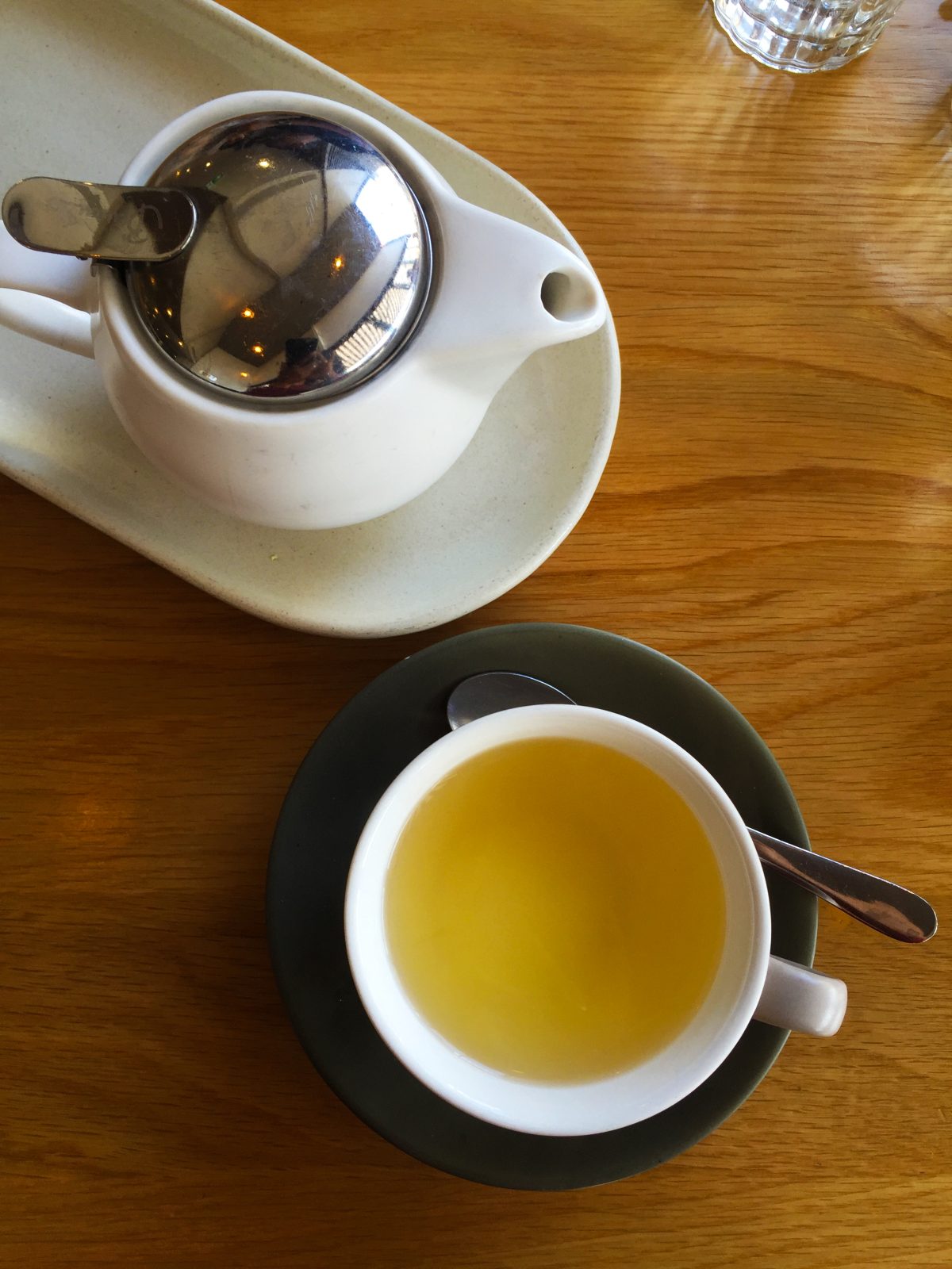 Lemongrass and Ginger tea - a review of Little Oak Eatery (Malvern) - thespiceadventuress.com