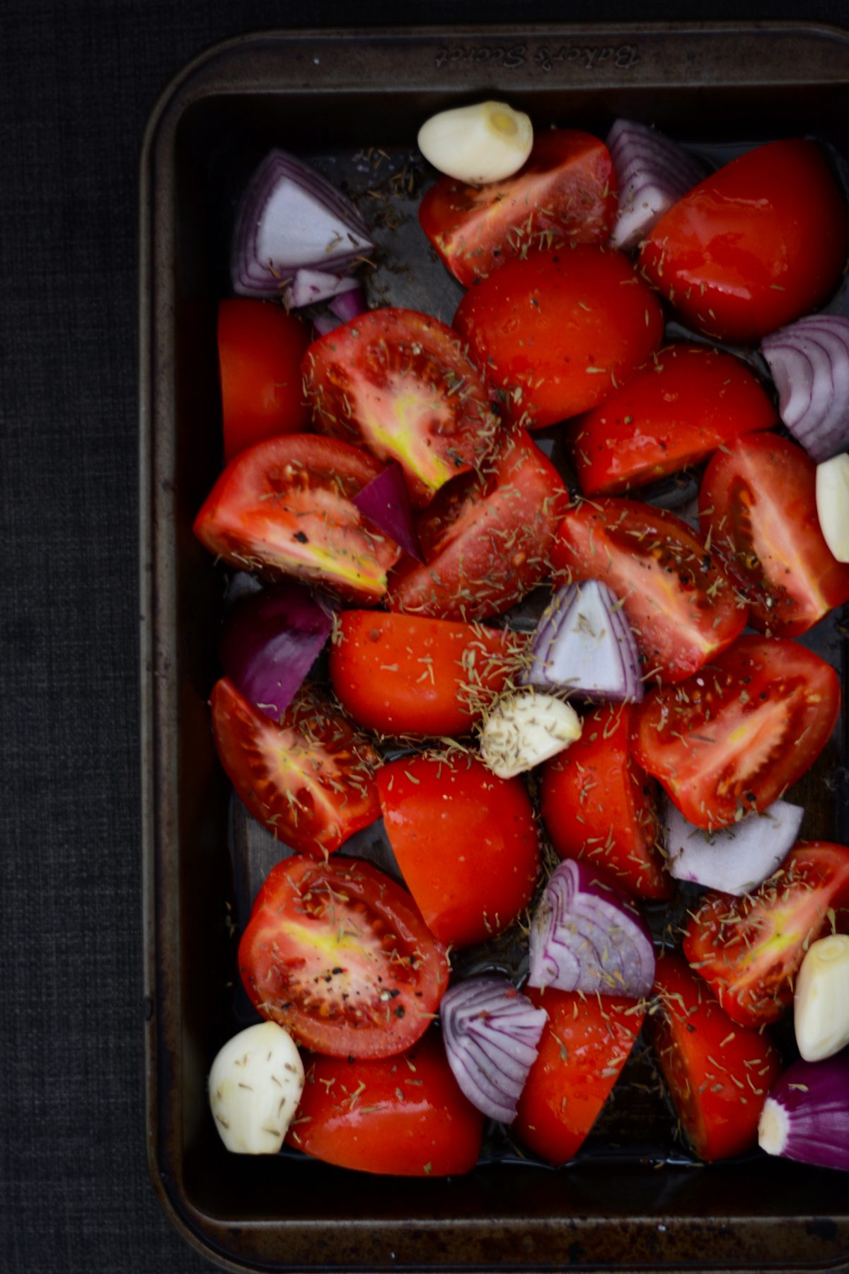 Roasting vegetables - food photography - thespiceadventuress.com