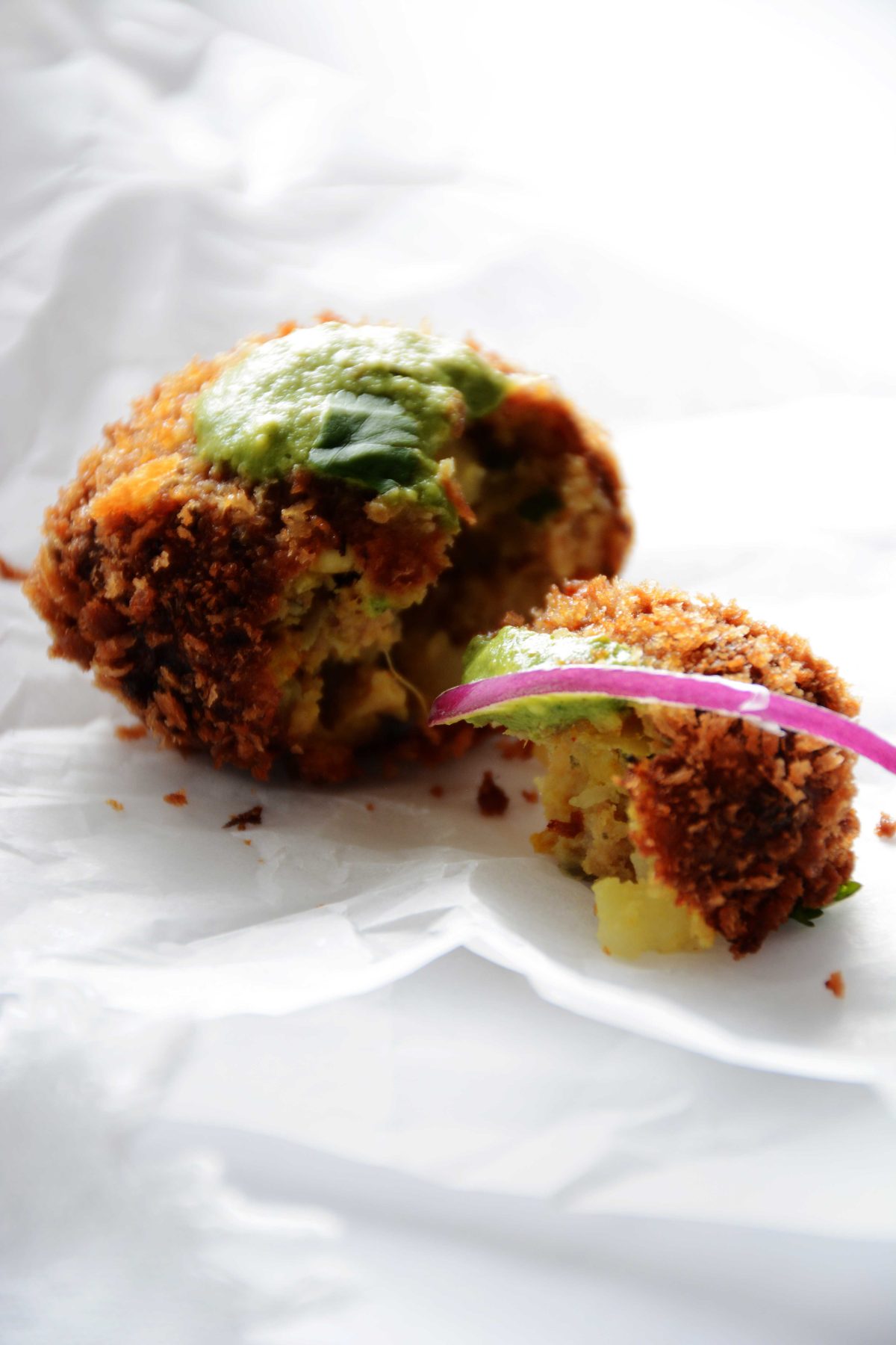 Spicy Tuna Croquettes - perfect for the party season - thespiceadventuress.com