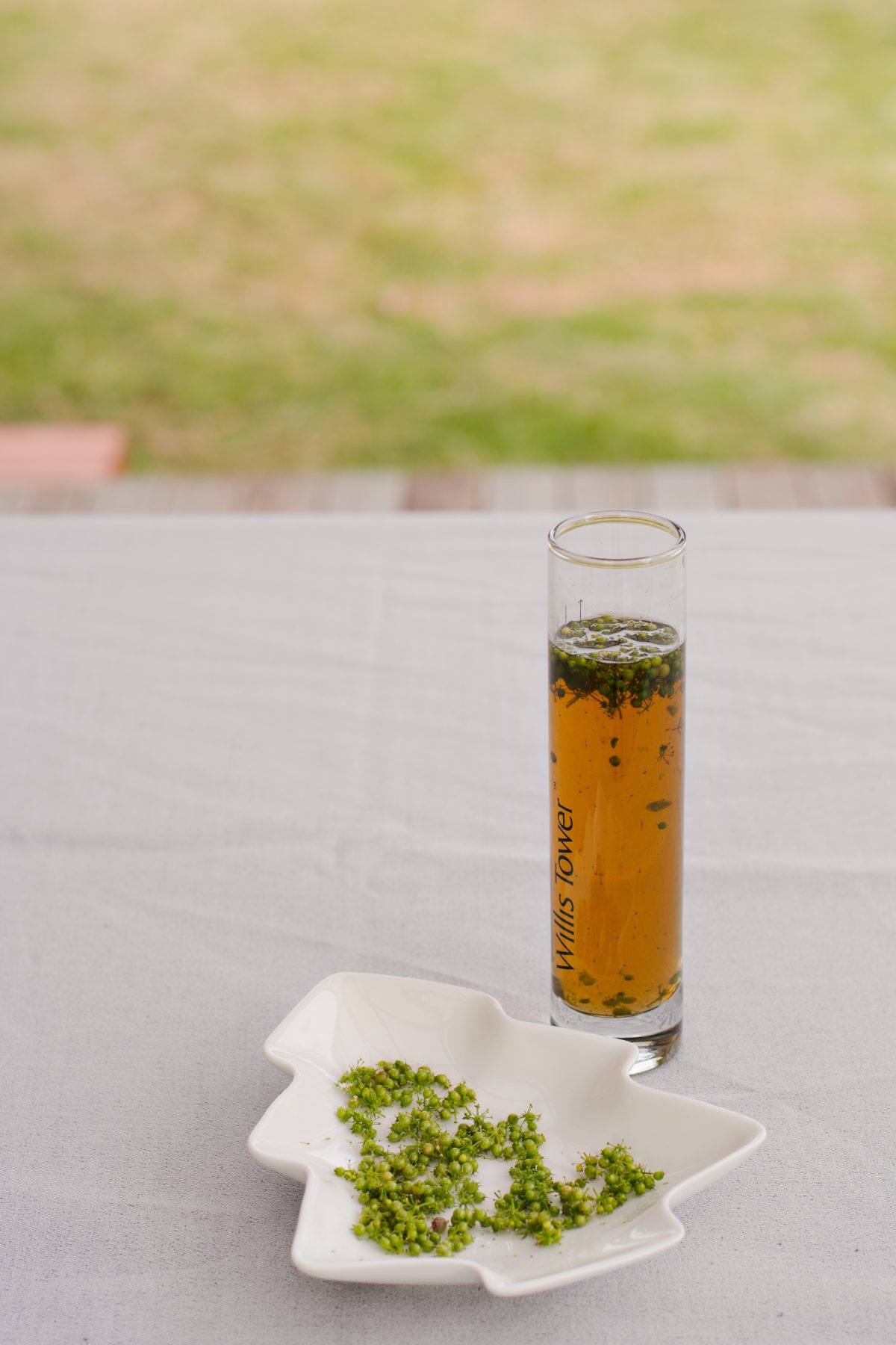 Sugar syrup infused with green coriander seeds - thespiceadventuress.com