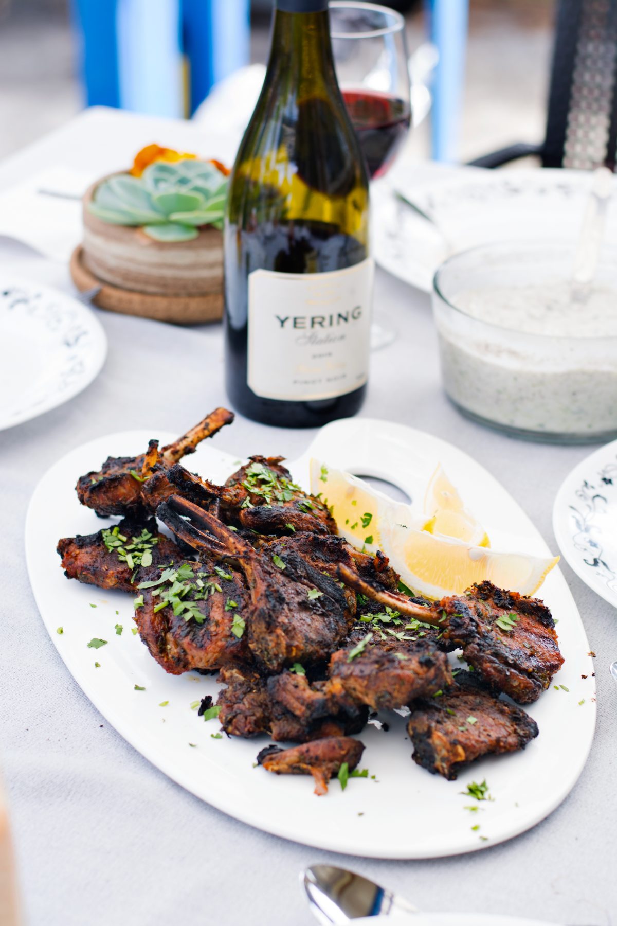 Moroccan lamb chops - thespiceadventuress.com