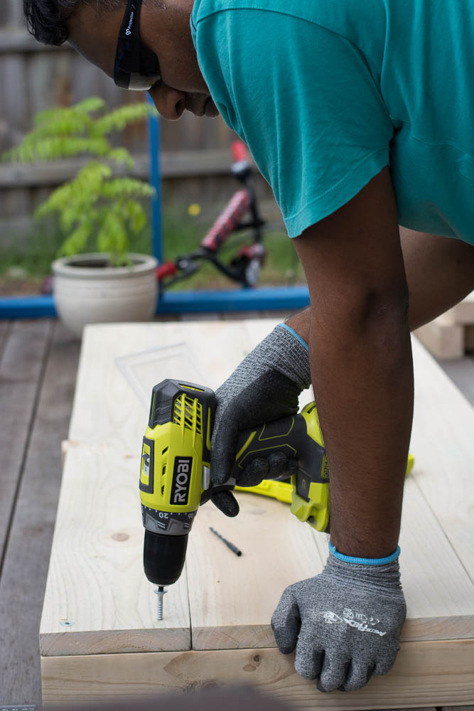 My DIY Wooden Herb Garden (using Ryobi Power Tools) - thespiceadventuress.com