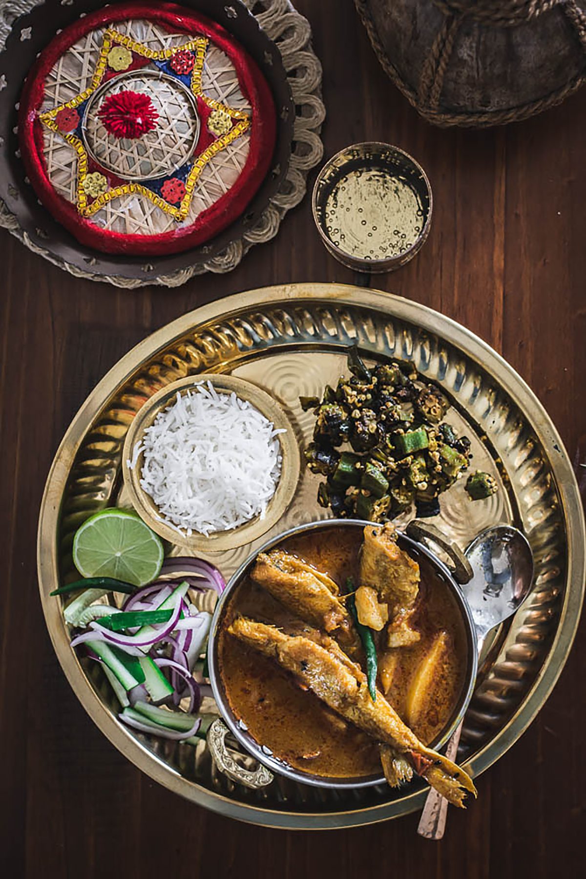 Bengali style Fish Curry with Whiting/Lady Fish - thespiceadventuress.com