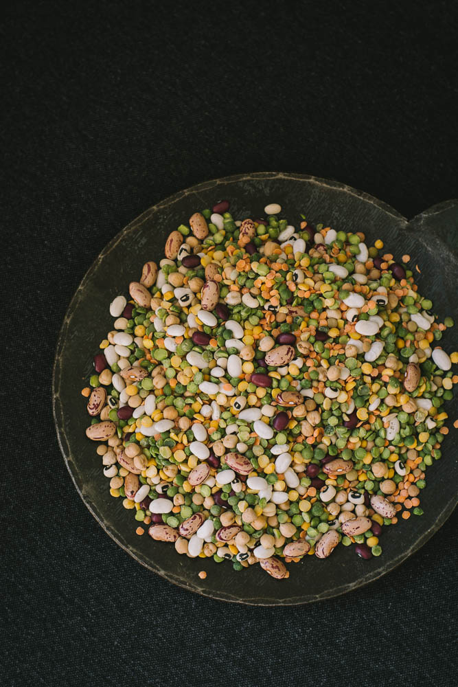 Khichdi (Lentil Rice) with Carrot Greens - thespiceadventuress.com