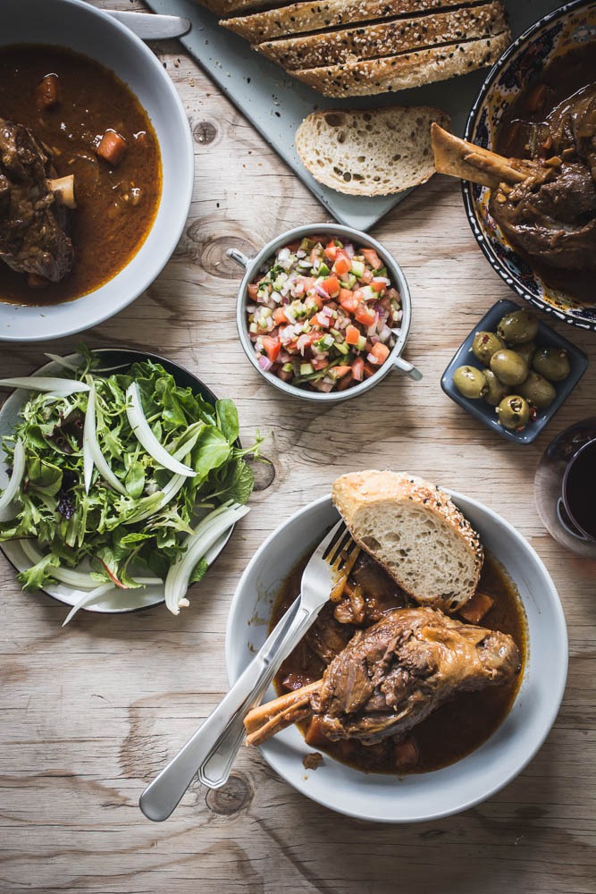 Slow Cooked Lamb Shanks (with Srilankan Curry Powder) - thespiceadventuress.com