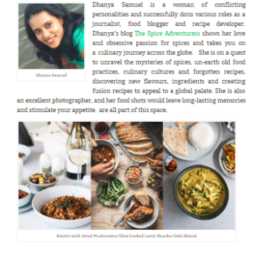 Top 30 Indian Food Photographers news article