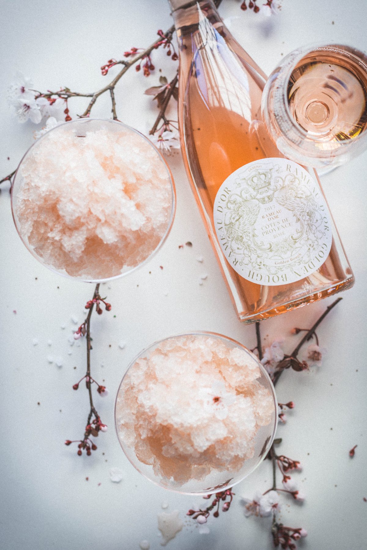 Oysters with Rosé Wine Granita - thespiceadventuress.com