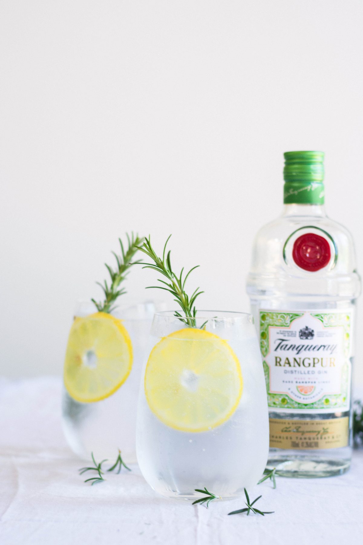 Tanqueray Gin & Tonic (with Rosemary) - thespiceadventuress.com