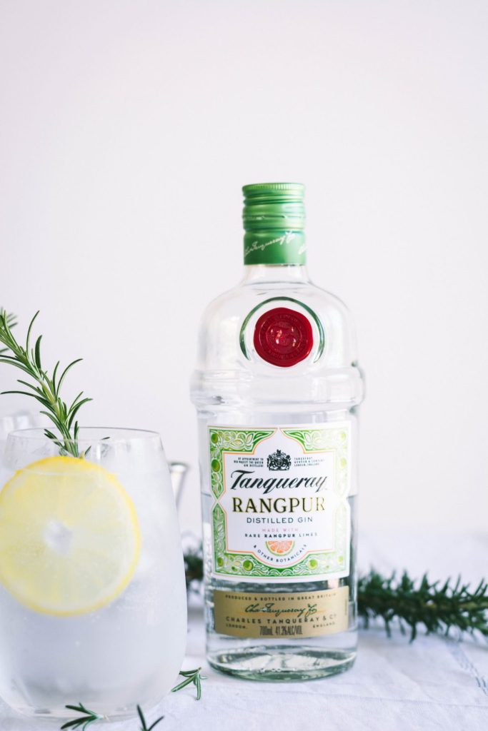 Tanqueray Rangpur Gin bottle