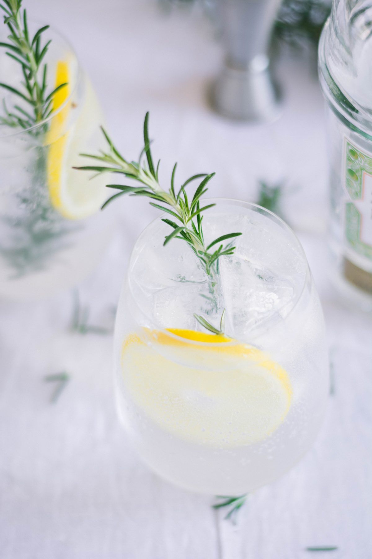 Tanqueray Gin & Tonic (with Rosemary) - thespiceadventuress.com