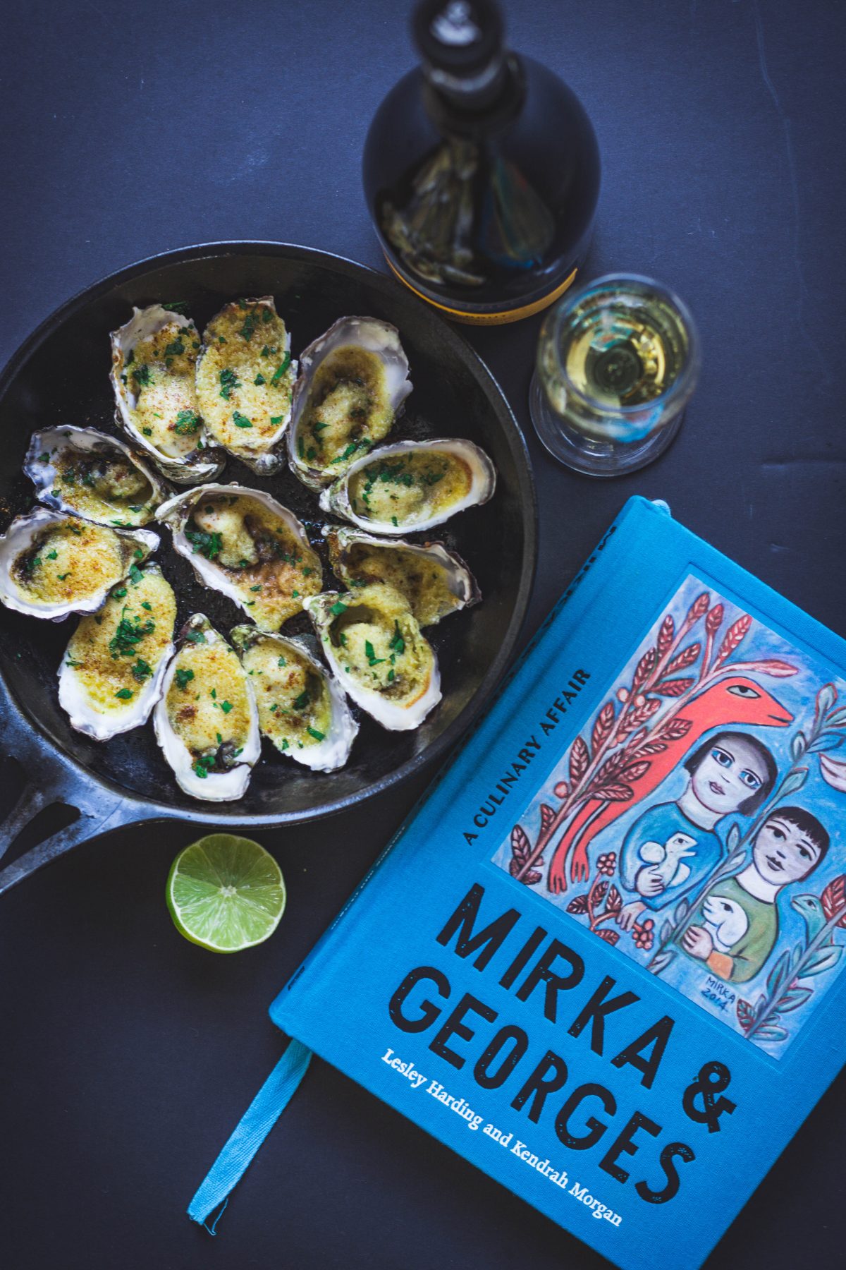 Mirka & Georges – A Culinary Affair by Lesley Harding and Kendrah Morgan (+ a recipe for Oysters roasted with Almonds and Butter) - thespiceadventuress.com