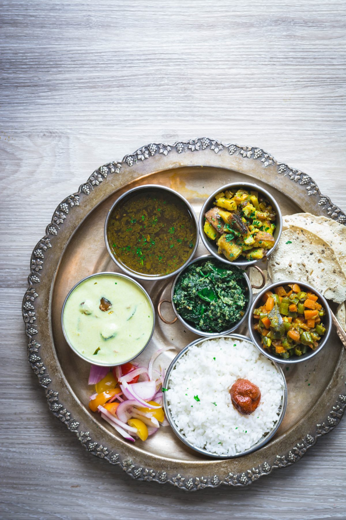 Indian meal - thespiceadventuress.com
