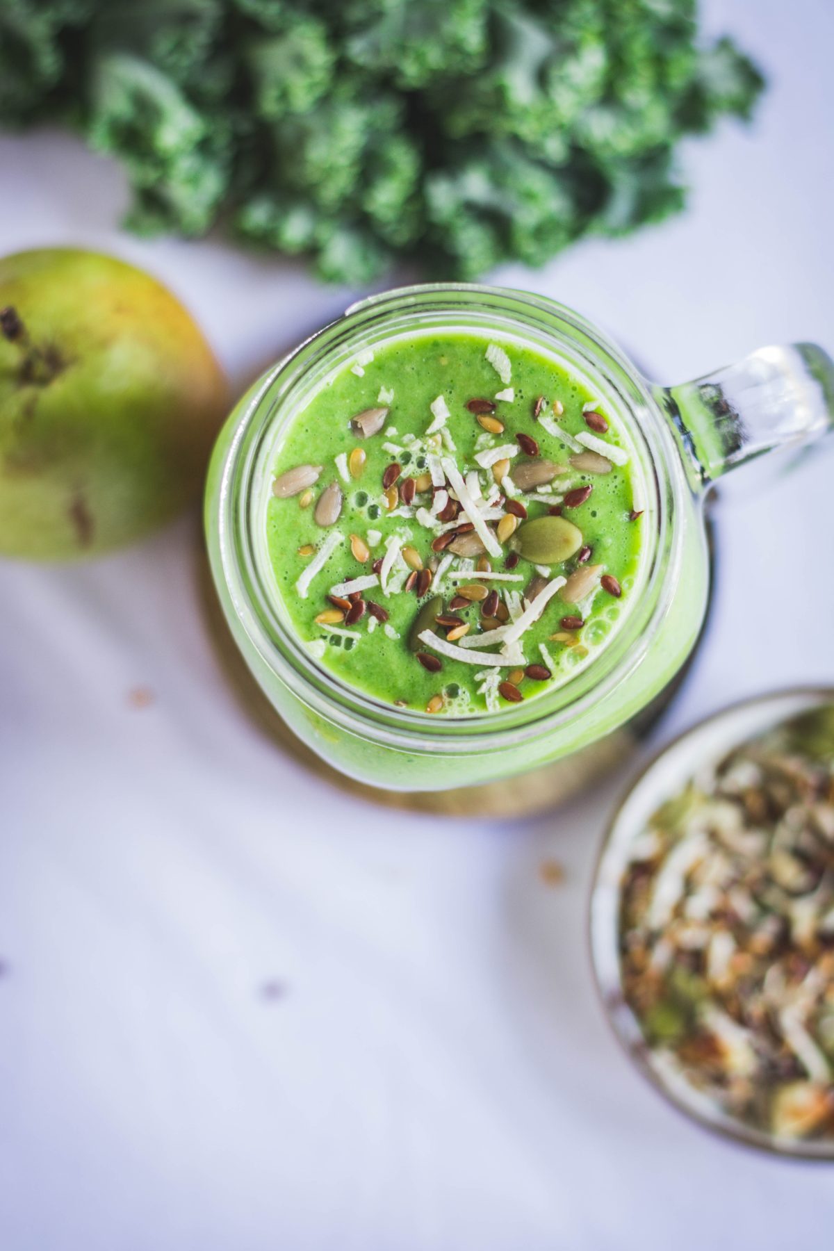 Green Goddess Smoothie - thespiceadventuress.com