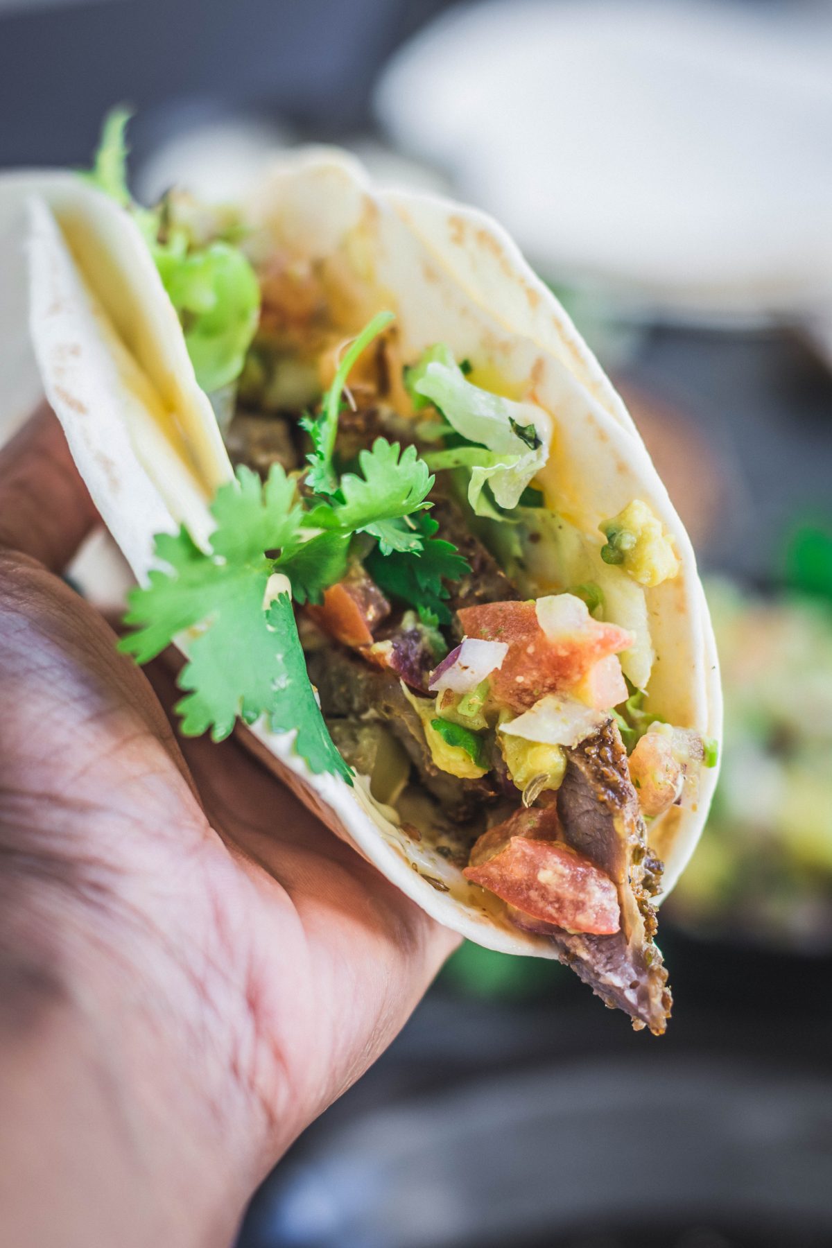 Beef steak Tortillas, Avocado Salsa, Chilli Mayonnaise - thespiceadventuress.com