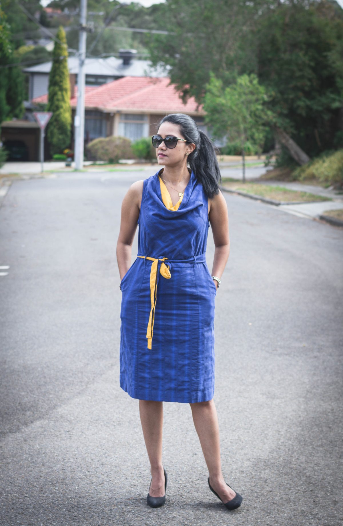 Lila cotton dress - thespiceadventuress.com