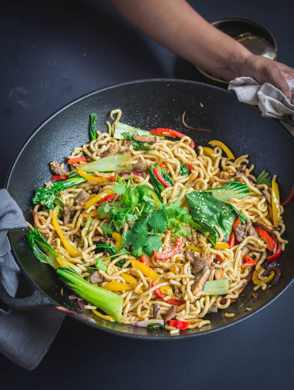 Duck Noodles with Ginger and Shitake - thespiceadventuress.com