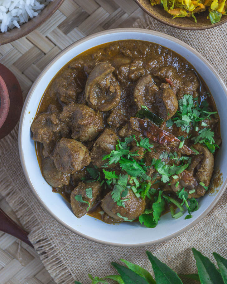 South Indian Mutton Kidney Roast 