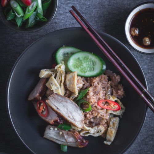 Thai style Duck Fried Rice The Spice Adventuress
