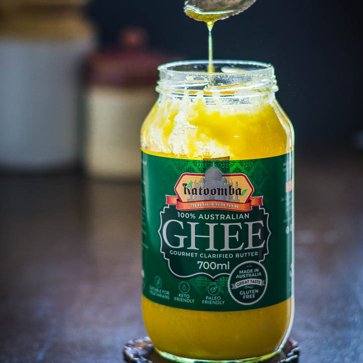 Katoomba ghee bottle