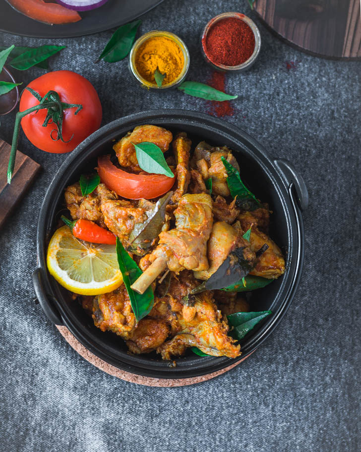 Chettinadu Thakkali Kozhi (Tomato Chicken) 