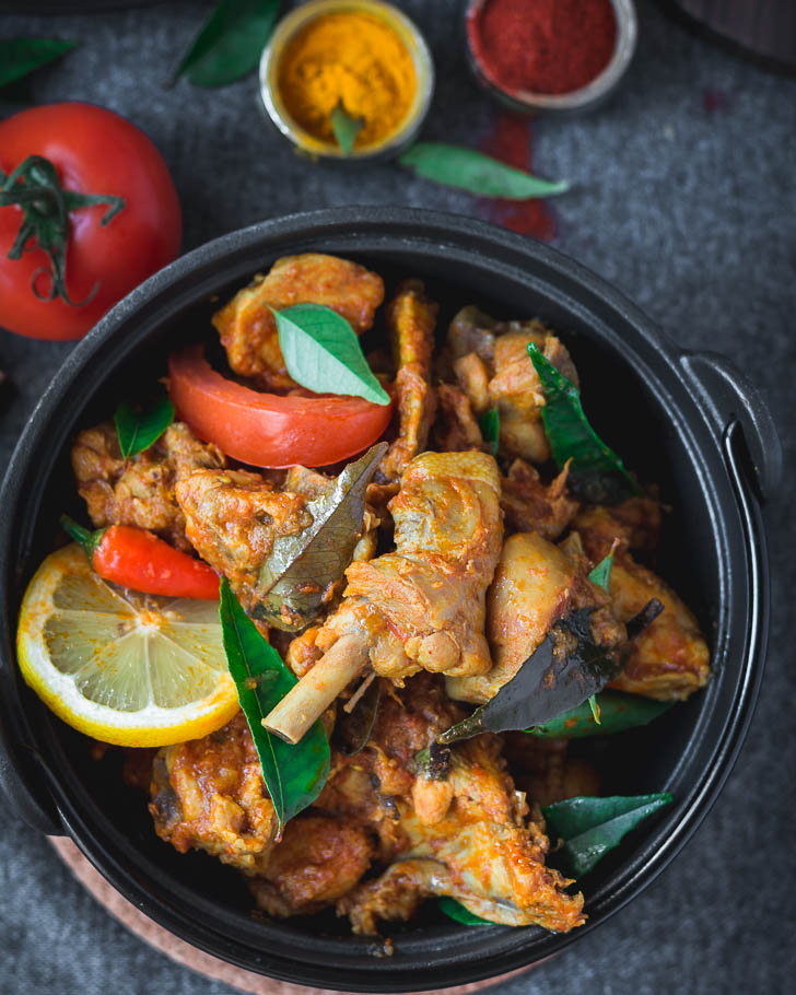 Chettinadu Thakkali Kozhi (Tomato Chicken) 