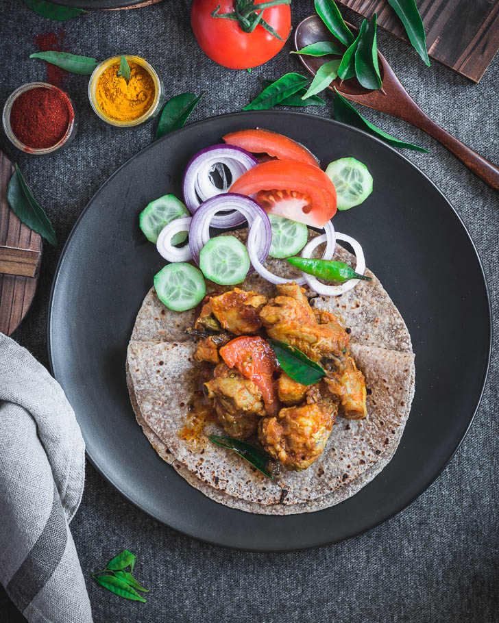 Chettinadu Thakkali Kozhi (Tomato Chicken) 