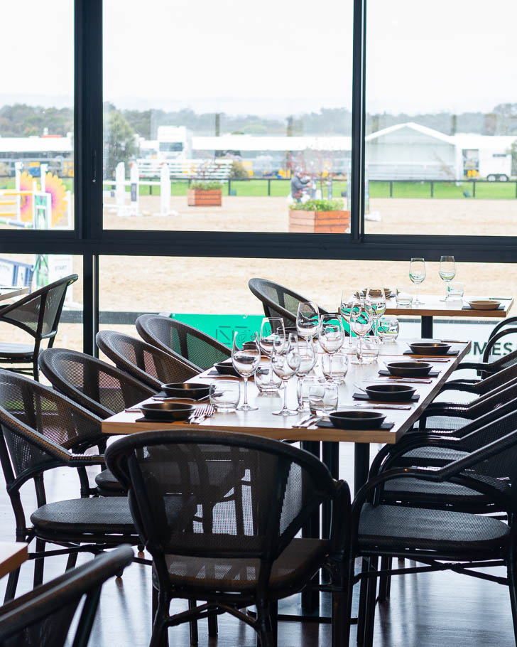 restaurant dining space