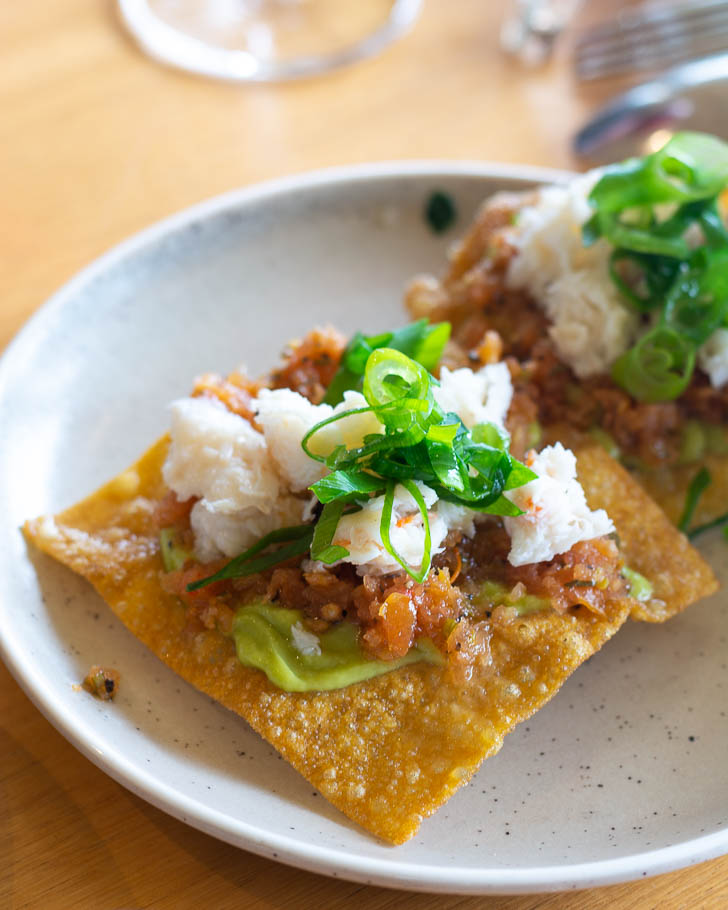 crab wonton cracker