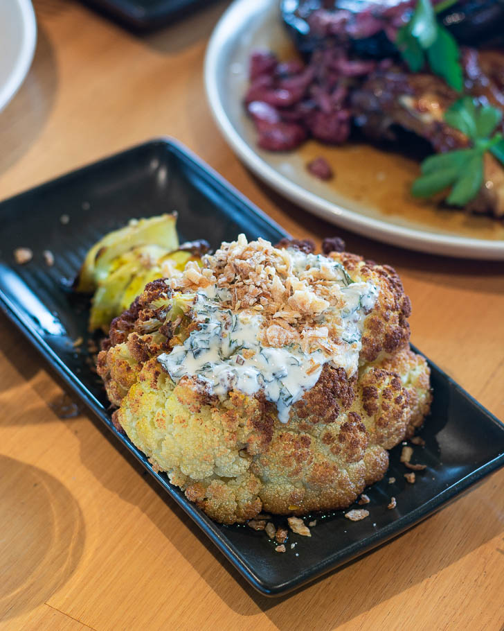 roasted cauliflower